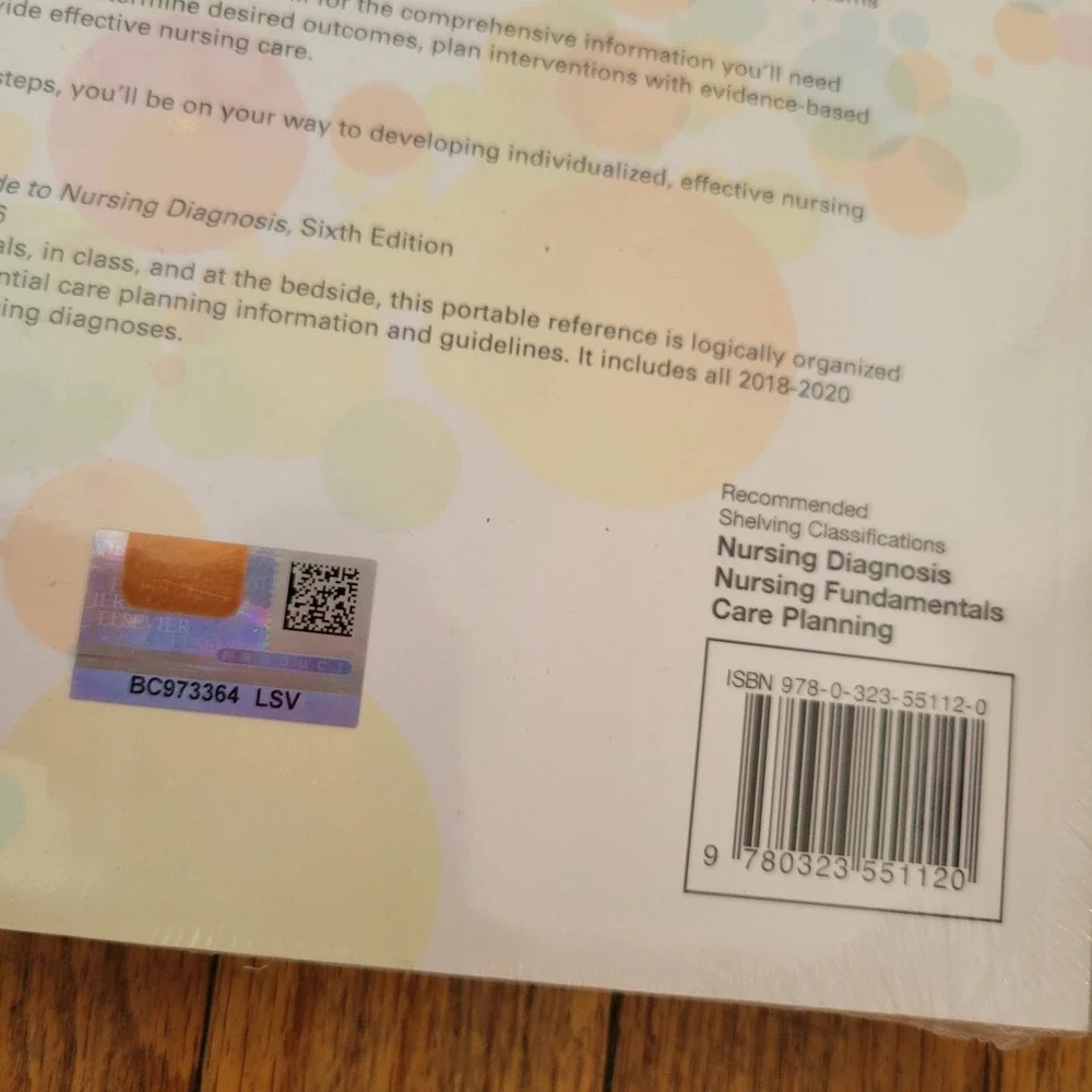 Elsevier Nursing Diagnosis Handbook 12th Ed 25th Ann NEW College Textbook Study